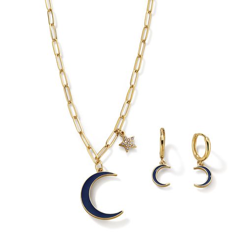 Estuche Collar + Aretes Moonlight Vibes