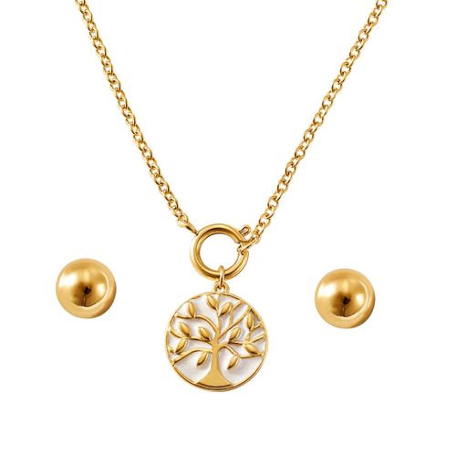 Set Collar + Aretes Eterna Fortuna