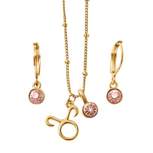 Set Collar + Aretes Tauro