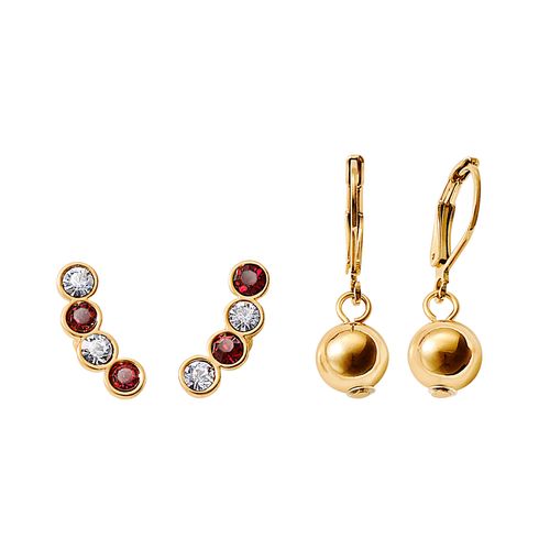 Set Aretes x2 Dear Essentials